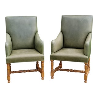 Rose Tarlow Melrose House Armchairs - a Pair For Sale