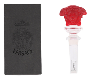Vintage Glass Bottle Stopper by Rosenthal for Versace