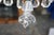 Vintage Maria Theresa European Bohemian Crystal 6 Arm Candlestick Chandelier For Sale - Image 6 of 18