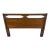 Mid-Century Modern Walnut Headboard by Hoke Wood Products For Sale