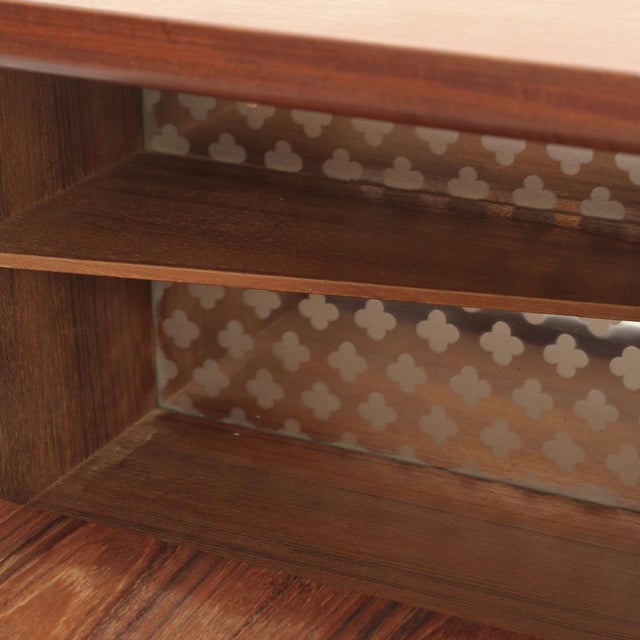 Wood Mid-Century Modern Boomerang Desk attributed to Arne Vodder For Sale - Image 7 of 11
