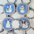Vintage Debbie Mumm Snowman Holiday China- Set of 20 For Sale - Image 12 of 18