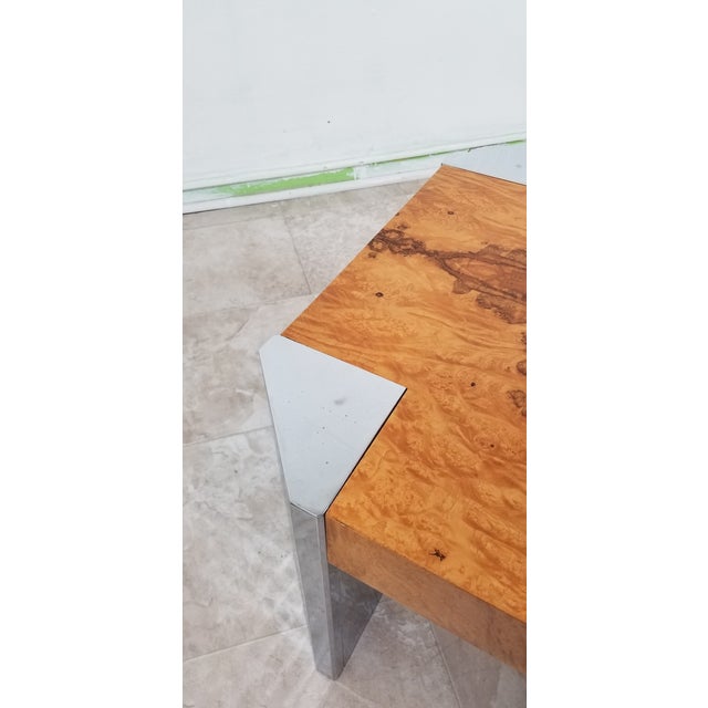 Burl Wood Coffee Table For Sale In Los Angeles - Image 6 of 12