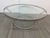 Design Plus Gallery presents a Glass Coffee Table with Chrome Frame. The table has two round circles with the bottom...