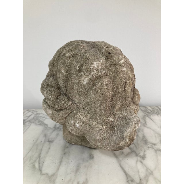 Late 19th Century Stone Statuary Head of Venus For Sale - Image 5 of 11