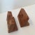 Brown Hand Carved Wood Carvings - A Pair For Sale - Image 8 of 11