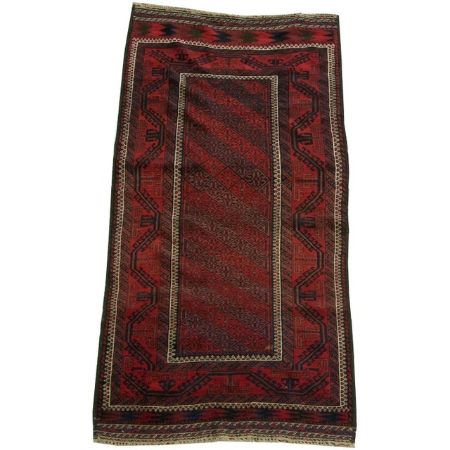 19th Century 1900s Antique Baloutch Rug For Sale - Image 5 of 5