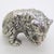 Large Vintage Italian Handmade Silver Brown Bear Cub Figurine, Novara, 1970s For Sale - Image 4 of 16