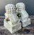 Vintage Distressed Soapstone Foo Dogs - A Pair For Sale - Image 11 of 12