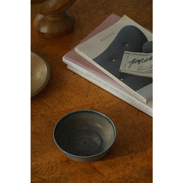 Mid-Century Danish Modern Ceramic Model 237 Bowl by Eva Staehr-Nielsen for Saxbo, 1940s For Sale - Image 15 of 18