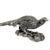 Late 19th Century Large Pair of Antique Victorian Silver Plated Bronze Pheasant Table Ornaments/Sculptures For Sale - Image 5 of 10