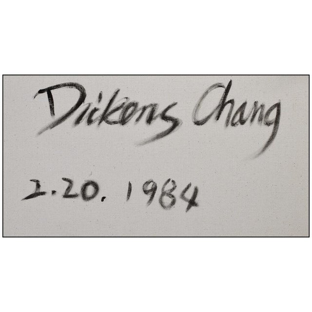 1980s 1980s Greek in the Street, Dickens Chang For Sale - Image 5 of 5