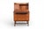 Brown Mid 20th Century Secretary Desk / Bookcase in Teak For Sale - Image 8 of 12