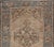 Textile Antique Persian Hamadan Rug With Medallion Design in Tan, Light Blue & Brown For Sale - Image 7 of 11