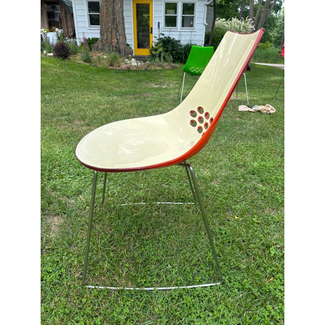 Shell 4 Calligaris Jam Chairs For Sale - Image 7 of 11