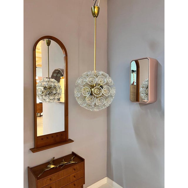 Chandelier Pusteblume from VEB Kristalleuchte Ebersbach For Sale - Image 4 of 11