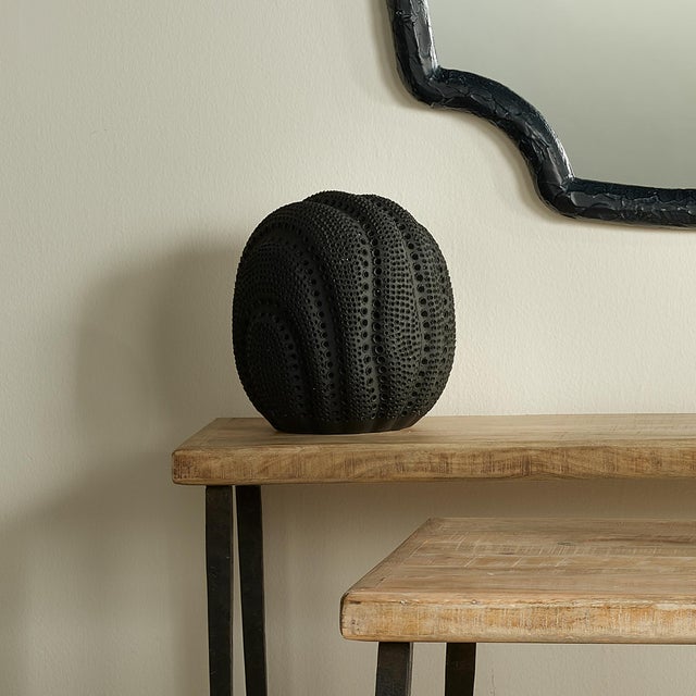 Lunar Sphere in Black For Sale In Los Angeles - Image 6 of 10