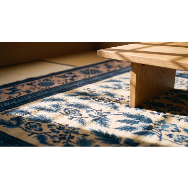 Early 20th Century Chinese Mongolian Carpet ( 7'1'' x 7'7'' - 216 x 232 ) For Sale - Image 14 of 14
