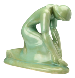 The Harvester in Ceramic by Angelo Biancini for Laveno, Italy, 1940s