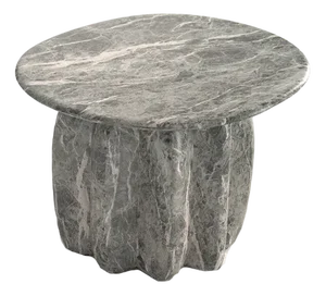 Low Bolero Marble Accent Table by Alter Ego Studio