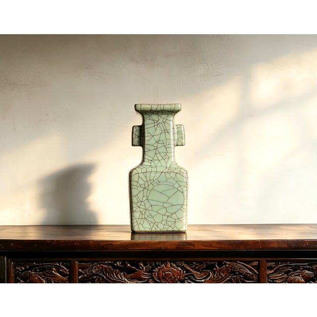 "W-11cm,H-24cm Experience the beauty and elegance of Chinese history with our Chinese Vintage Porcelain Handcrafted with...