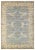 Exquisite Rugs Oushak Hand knotted Wool Blue/Ivory Rug-6'x9' For Sale - Image 4 of 4