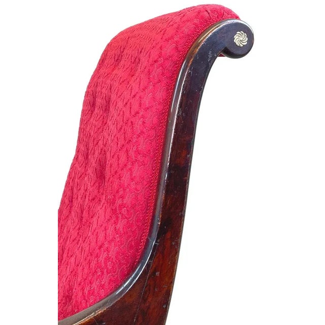 Early 19th Century Regency Library Armchair, 1835 For Sale - Image 5 of 11