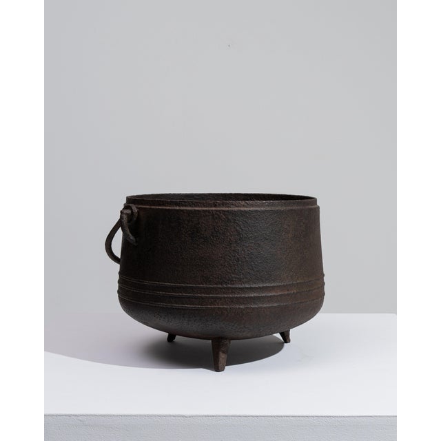 Mid 20th Century France Charcoal Iron Serving Piece For Sale - Image 13 of 15
