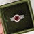 2020s 1.4Ct Spessartine Garnet Ring With Earth Mined Diamonds: Solid 14k Gold, 6.5mm, Size 6.75 For Sale - Image 5 of 12