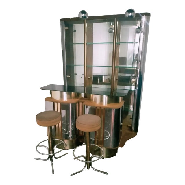 Mobile Bar, 1970s, Set of 3 For Sale