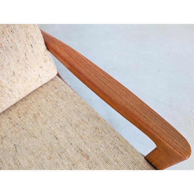 Mid-Century 3-Seater Sofa in Teak by Ole Wanscher for France & Søn / France & Daverkosen For Sale - Image 10 of 15