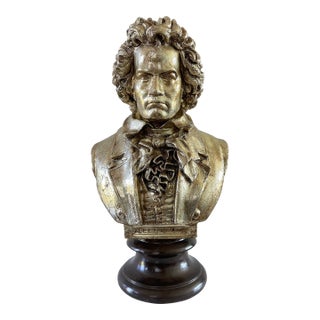 Mid 20th Century Large Scale Bust Sculpture For Sale