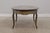 1980s Italian Marquetry Inlaid Oval French Style Coffee Table For Sale - Image 5 of 14