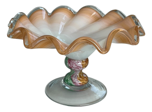 Murano Glass Bowl, Italy, 1980s
