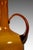 Mid-Century Modern Abstract Studio Craft Amber Blown Glass Pitcher / Bottle / Bud Vase / Vessel, Usa, C. 1970s For Sale - Image 9 of 12