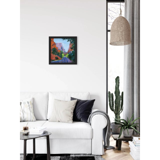 Quiet Places & Journeys — Zion National Park (Original Oil Landscape) For Sale - Image 9 of 18