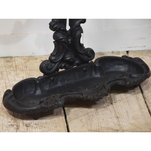 Cast Iron Umbrella Stand For Sale - Image 6 of 10