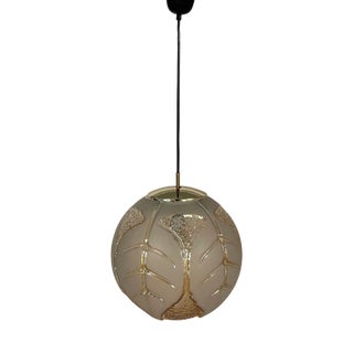 Large Crystal Pendant Lamp by Putzler Leuchten from Peill & Putzler, 1980s For Sale