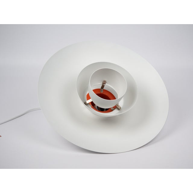 White Vintage Danish PH 4/3 Lamp by Poul Henningsen for Louis Poulsen, 1966 For Sale - Image 8 of 11
