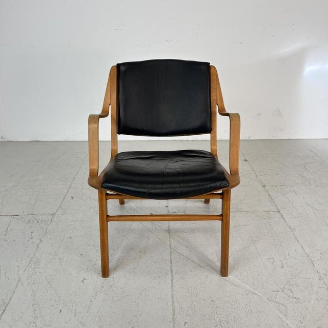 1940s Ax Chair by Peter Hvidt & Orla Mølgaard for Fritz Hansen, 1960s For Sale - Image 5 of 9