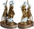 Italian Neoclassical Capodimonte-Style Figural Porcelain Table Lamp "Dancing Muses" For Sale - Image 18 of 18