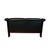 Mid-Century Modern Leather Ekornes “Stressless” Settee Sofa Rosewood Finish Mid Century Modern For Sale - Image 3 of 5