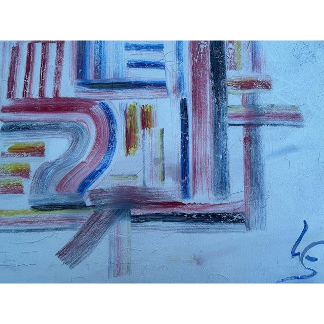 Abstract Composition, 1997, Oil on Canvas For Sale - Image 6 of 18