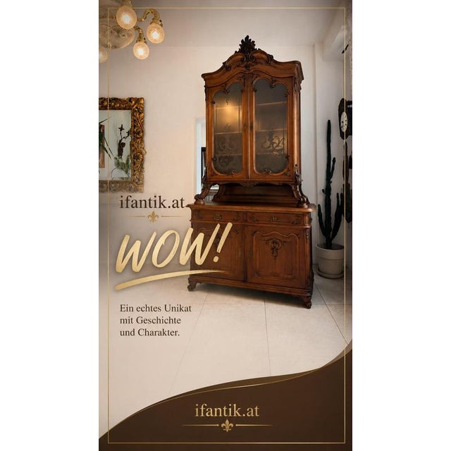 Baroque Altar Cabinet in Oak For Sale - Image 16 of 16