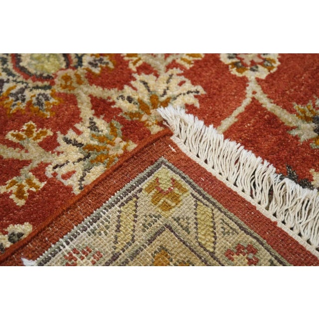 Indian Rug 6'1'' X 9'11'' For Sale - Image 10 of 10