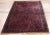 Wine Antique Persian Sarouk Rug - 02'07 X 04'10 For Sale - Image 8 of 9