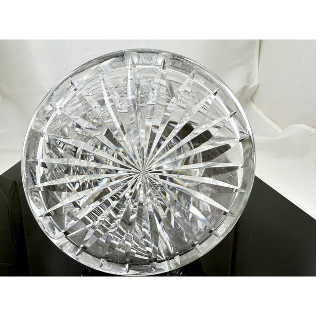 Late 19th Century American Brilliant Cut Glass Pitcher For Sale - Image 9 of 9