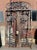 Antique Italian Art Nouveau Entry Gates - Wrought Iron With Frame and Transom For Sale In New York - Image 6 of 7