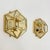 Hexagonal Wall Lamps from Sothis, Italy, 1980s, Set of 2 For Sale - Image 10 of 18