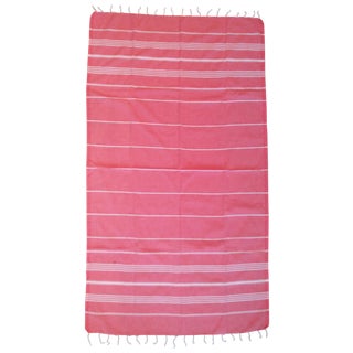 Strawberry Fisherman Stripe Towalla For Sale
